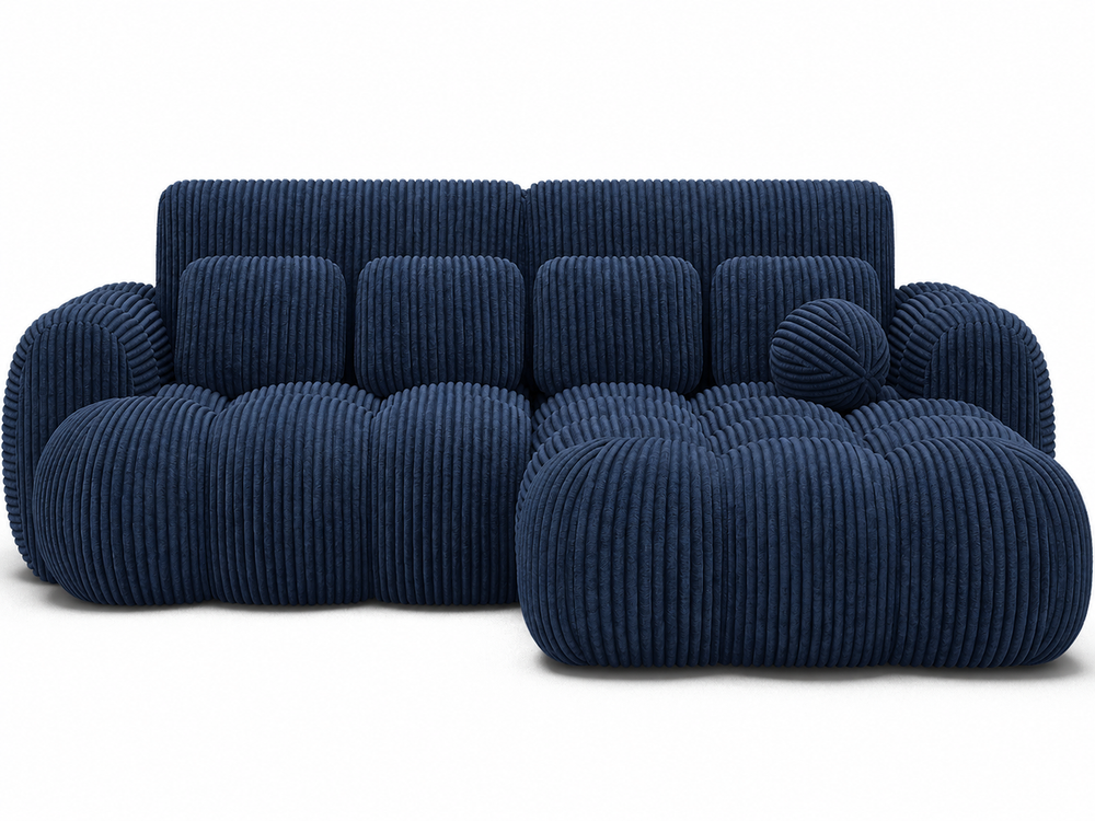 Saint-Germain – Canapé Convertible - Bleu