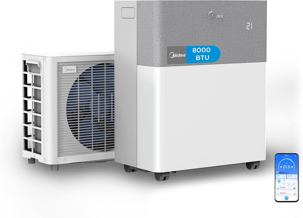 Midea Portasplit Climatiseur mobile à refroidissement uniquement - gobonplan
