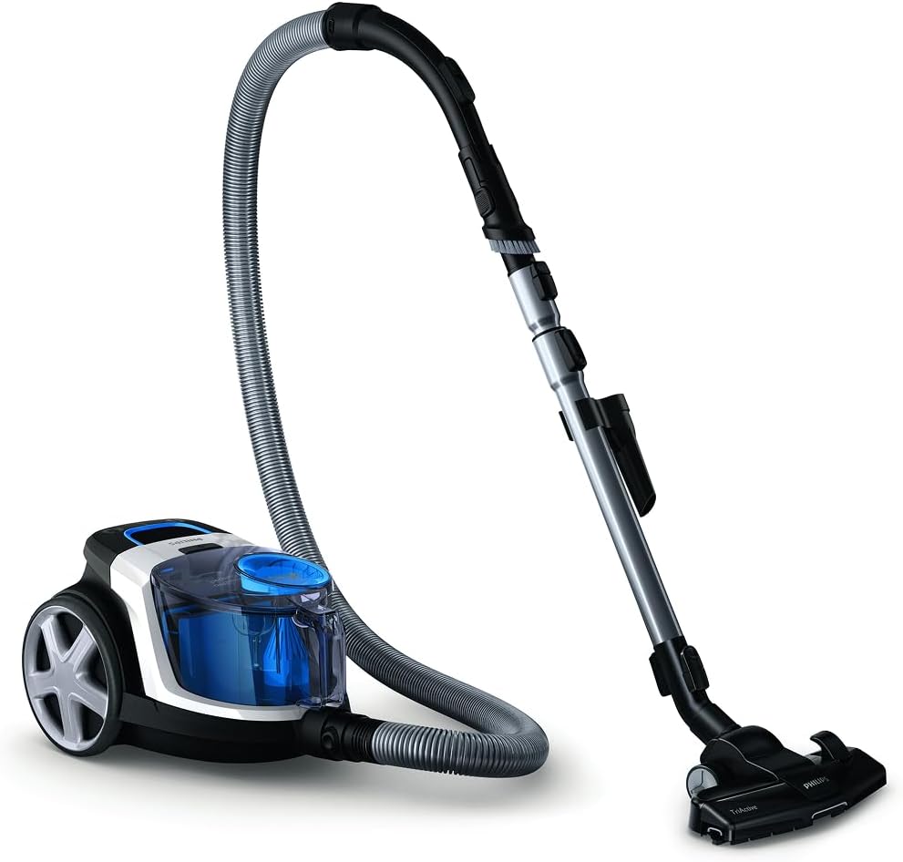 Philips PowerPro Compact Série 3000 Aspirateur sans Sac - 900 W Avec Filtre HEPA et Brosse TriActive (FC9332/09) - gobonplan