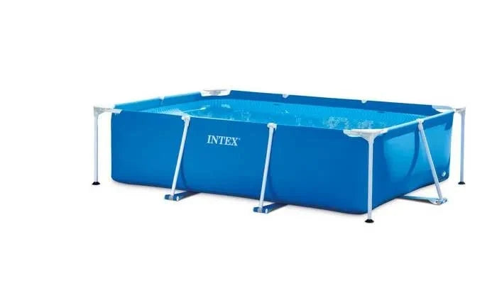 Piscine hors sol tubulaire INTEX - Metal Frame - 260 x 160 x 65 cm - Rectangulaire - homidiscount